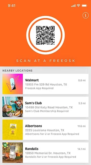 App Scan screen