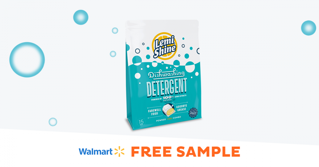 FREE Lemi Shine Dishwashing De...